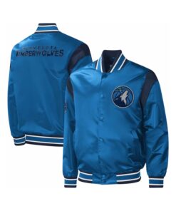 Minnesota Timberwolves Force Play Varsity Jacket