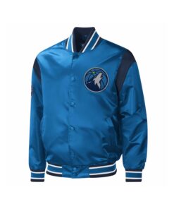Minnesota Timberwolves Force Play Varsity Jacket 6