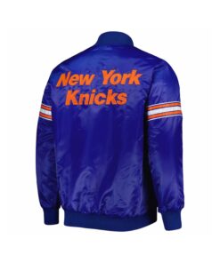 Alternative view of Custom Purple Light Weight Satin Varsity Jacket