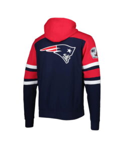 Dark Navy Blue Jacket With Red Hooded 6