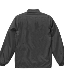 Black Coach Jacket Water repellent windproof 3