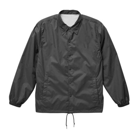 Black Coach Jacket Water repellent windproof