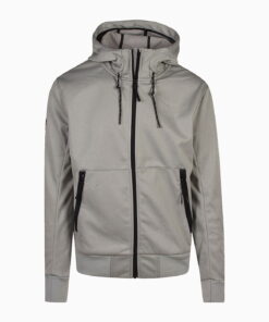 CODE TECH SOFTSHELL JACKET IN GREY