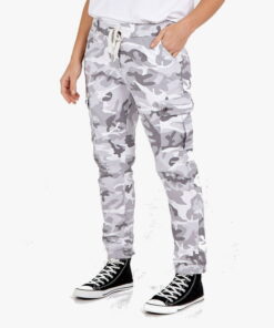 Lagenlook White Colour Joggers Jeggings Magic Camouflage PRINT Stretch Size