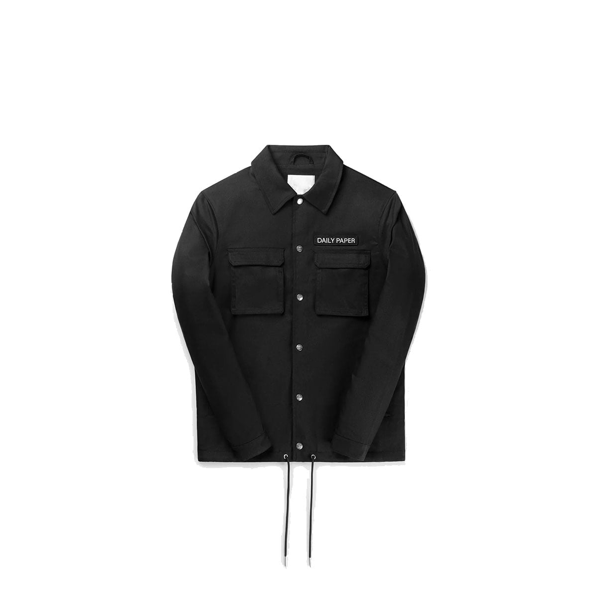Custom Cargo Coach Jacket Black Wholesale
