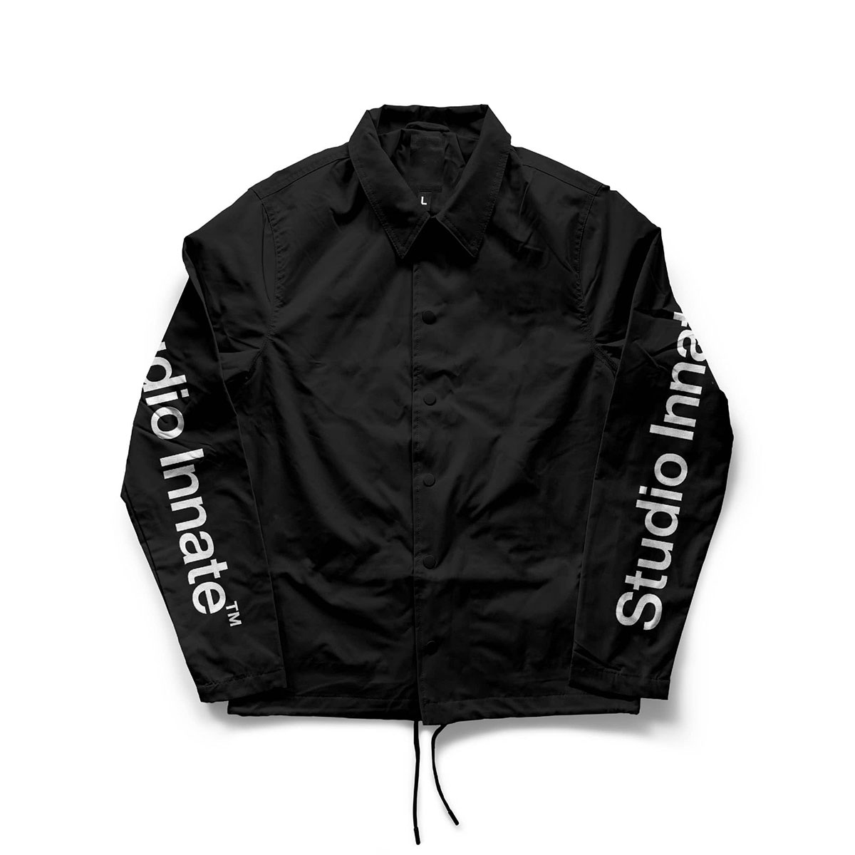 Custom Coach Jacket Mockup | Wholesale