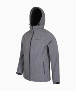 Exodus Printed Mens Showerproof Softshell 9
