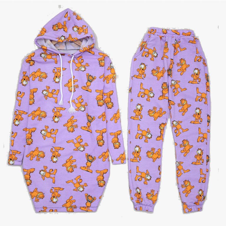 knitted sweat suit