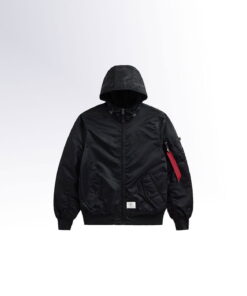 L-2B HOODED GEN II BOMBER JACKET Black