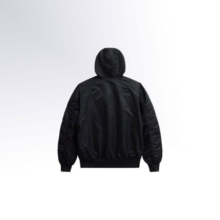 Alternative view of L-2B HOODED GEN II BOMBER JACKET Black