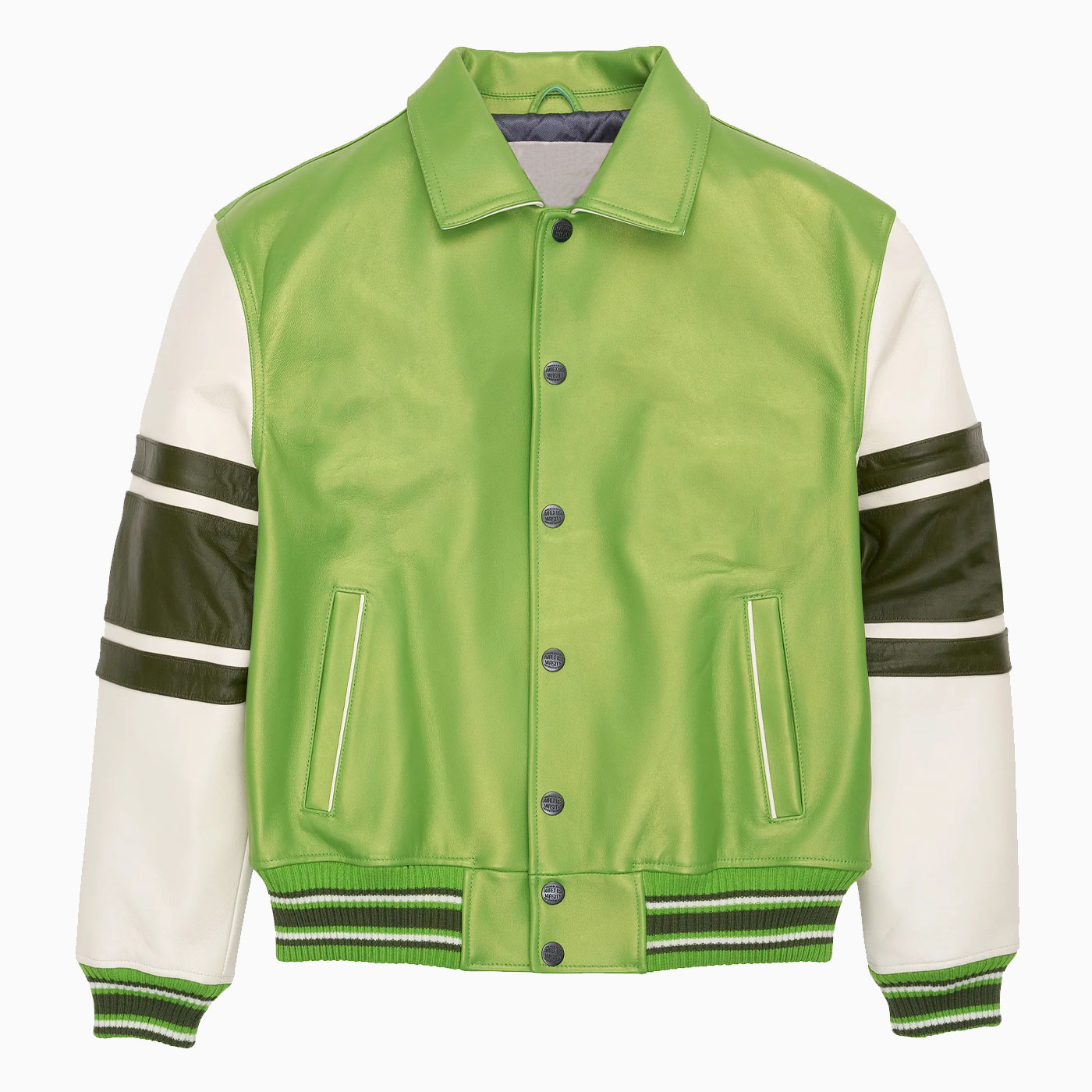 Custom Leather Varsity Jacket | Wholesale