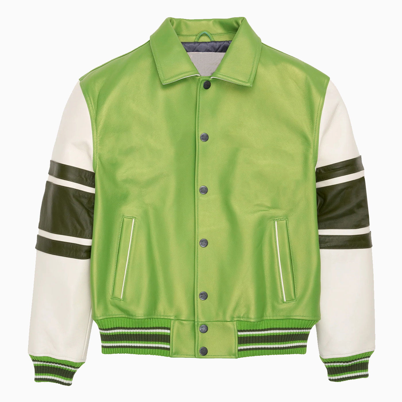 Custom Leather Varsity Jacket Wholesale
