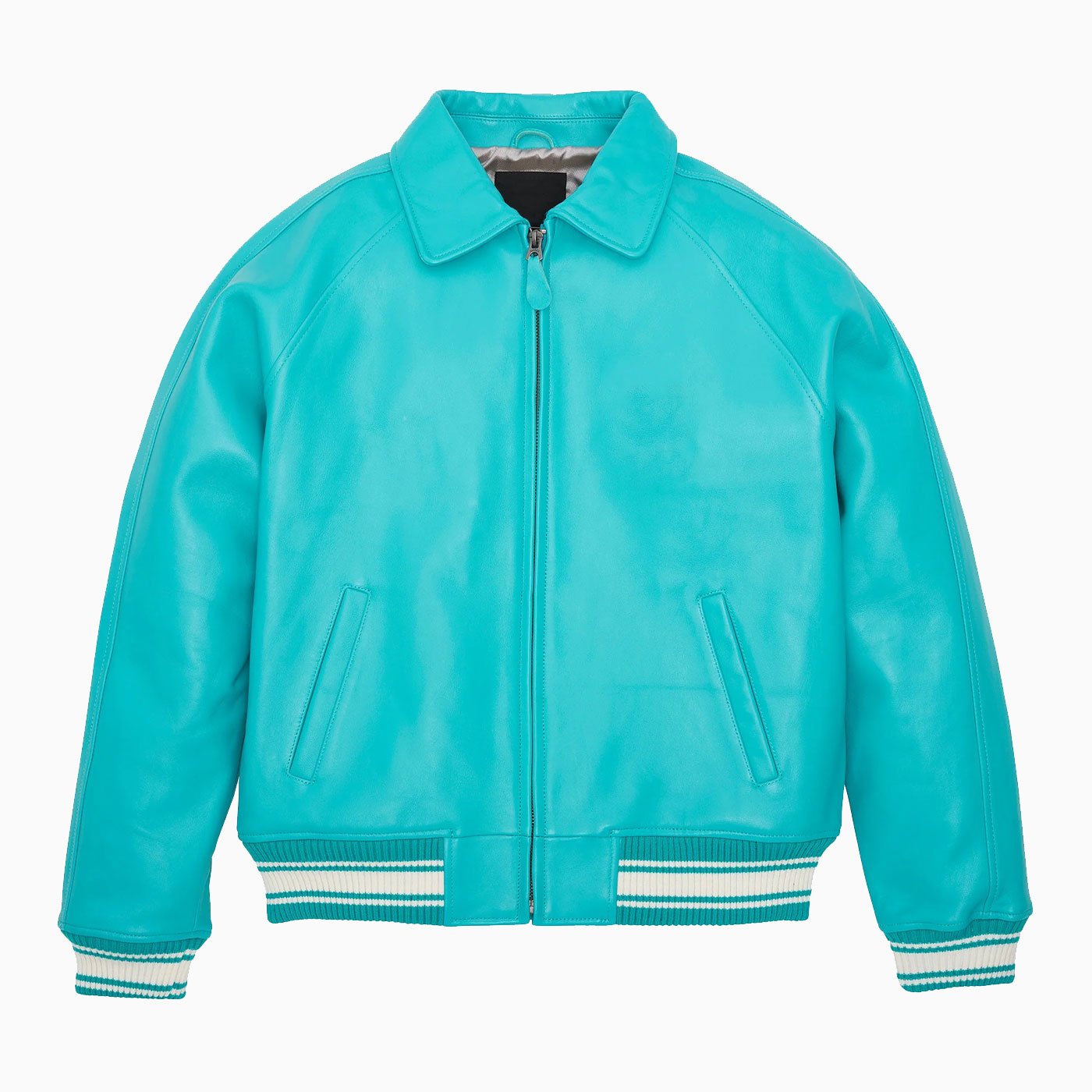 Custom Leather bomber jacket Wholesale