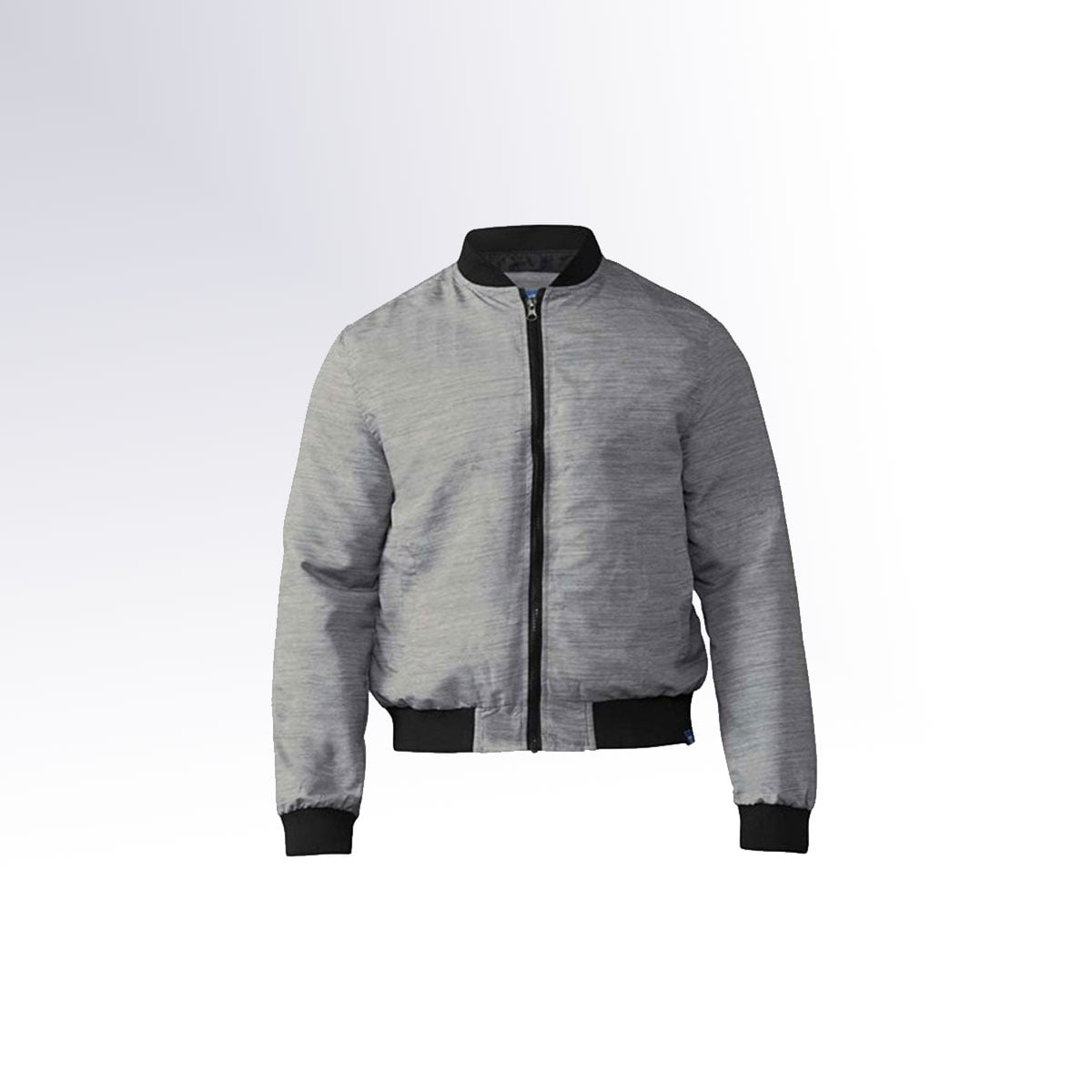 Lou Mens Lightweight Bomber Jacket Color Grey 1 Lou Mens Lightweight Bomber Jacket Color Grey