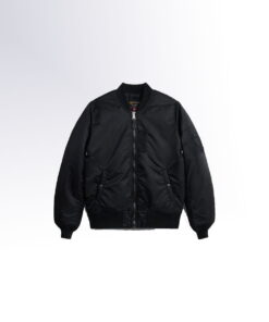 MA-1 MOD BOMBER JACKET BLACK