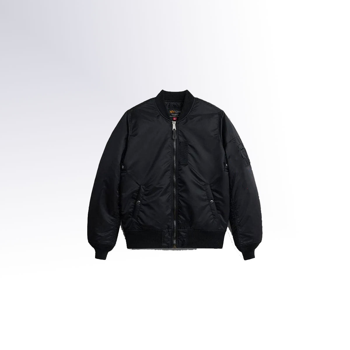 MA-1 MOD BOMBER JACKET BLACK 1 MA-1 MOD BOMBER JACKET BLACK