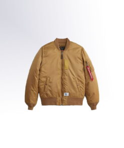 MA-1 MOD BOMBER JACKET BRONZED BROWN