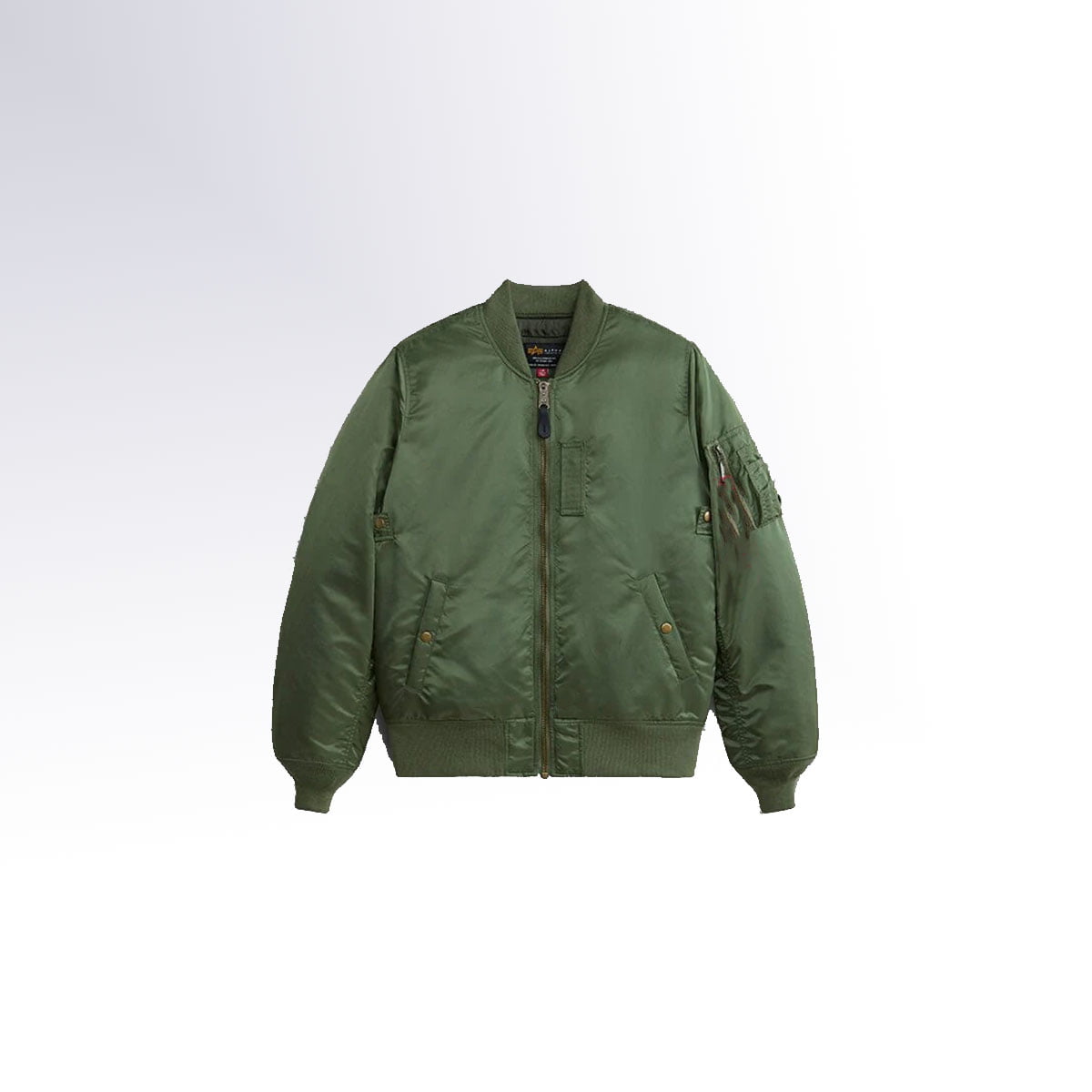 MA-1 MOD BOMBER JACKET SAGE 1 MA-1 MOD BOMBER JACKET SAGE