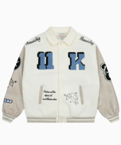 Manufacture Vintage Heavyweight Thick Cotton Filled Lined College Jacket Embroidered Men's Varsity Letterman Jacket Custom