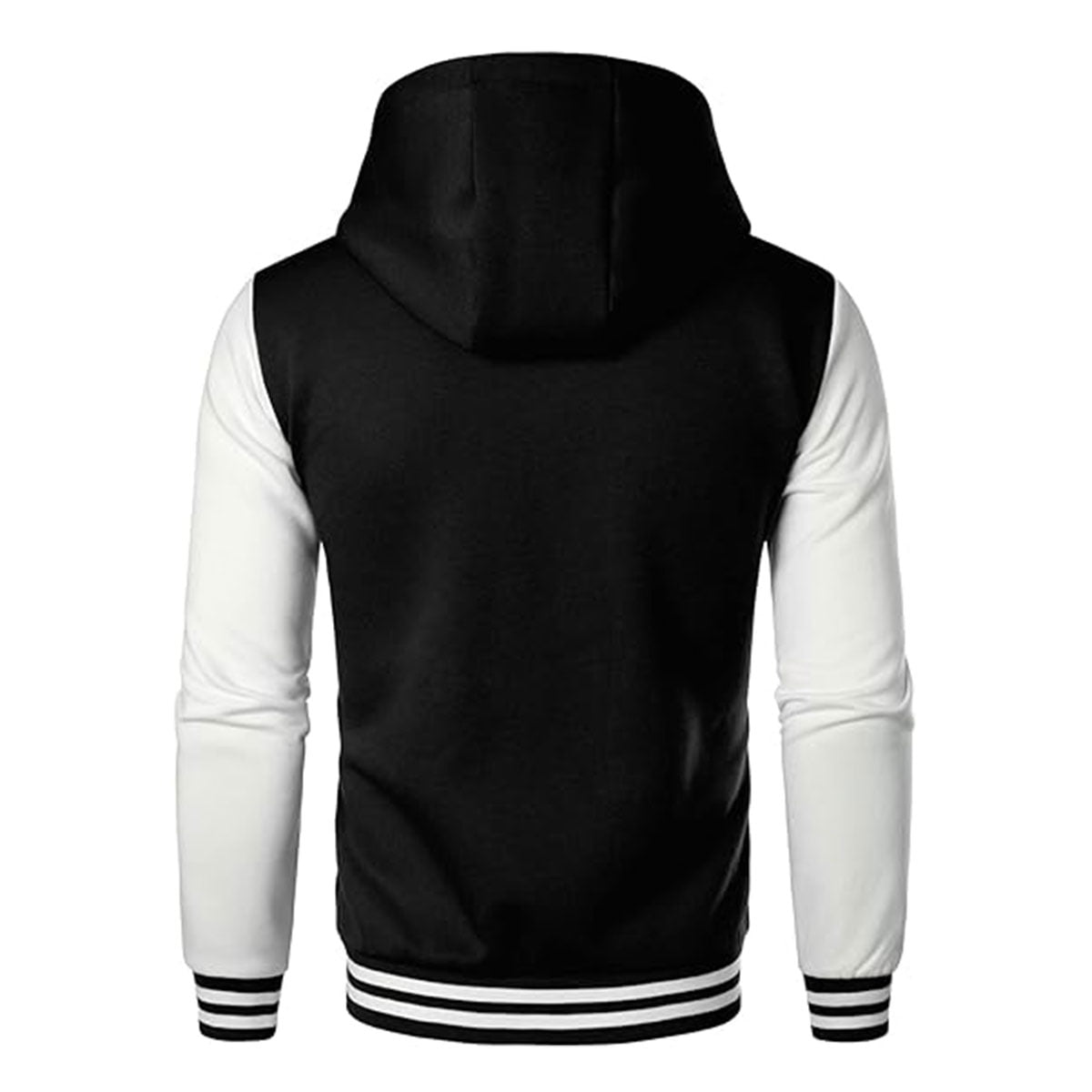 Custom Mens Casual Sports Varsity Jacket Fashion Hooded Letterman Jackets Wholesale