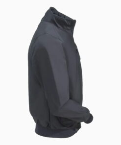 Men's J337 BGY Water-Resistant Battleship Grey Soft Shell Bomber Jacket 7