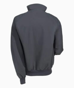 Men's J337 BGY Water-Resistant Battleship Grey Soft Shell Bomber Jacket 5