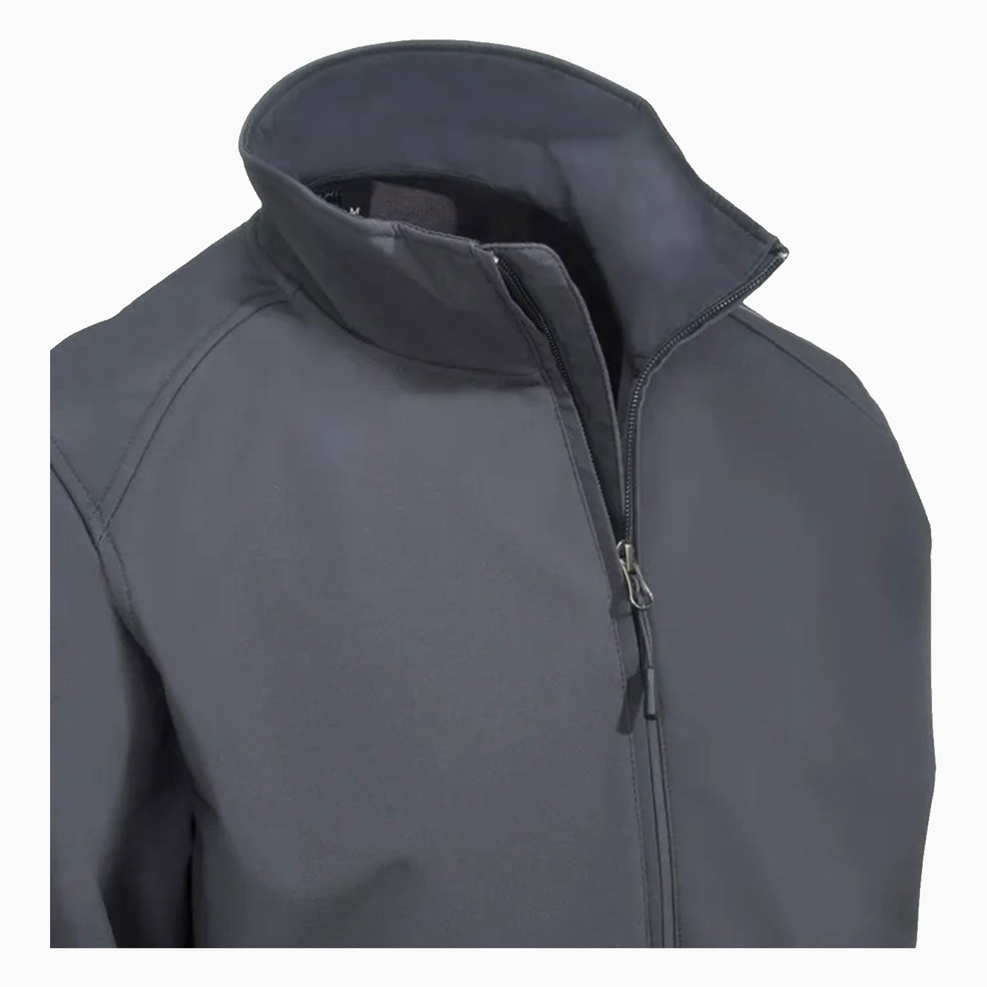 Custom Men's J337 BGY WaterResistant Battleship Grey Soft Shell Bomber