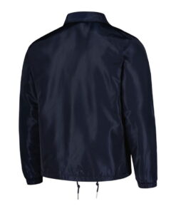 Alternative view of Men's Navy Coaches Full-Snap Jacket