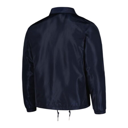 Alternative view of Men's Navy Coaches Full-Snap Jacket