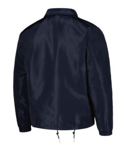 Men's Navy Coaches Full-Snap Jacket 4 Men's Navy Coaches Full-Snap Jacket 3