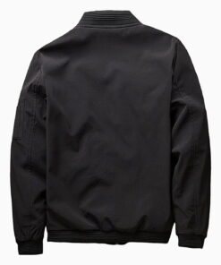Alternative view of Men's Slim Fit Lightweight Softshell Flight Bomber Jacket Coat