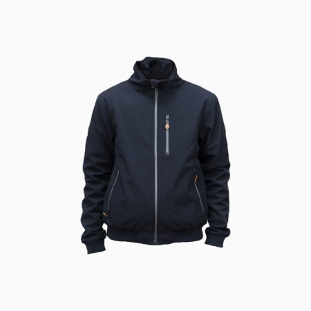 Men's SoftShell jacket, bomber cut