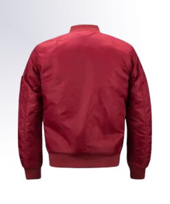 Alternative view of New Fashion Design Men Bomber Jacket Color Red