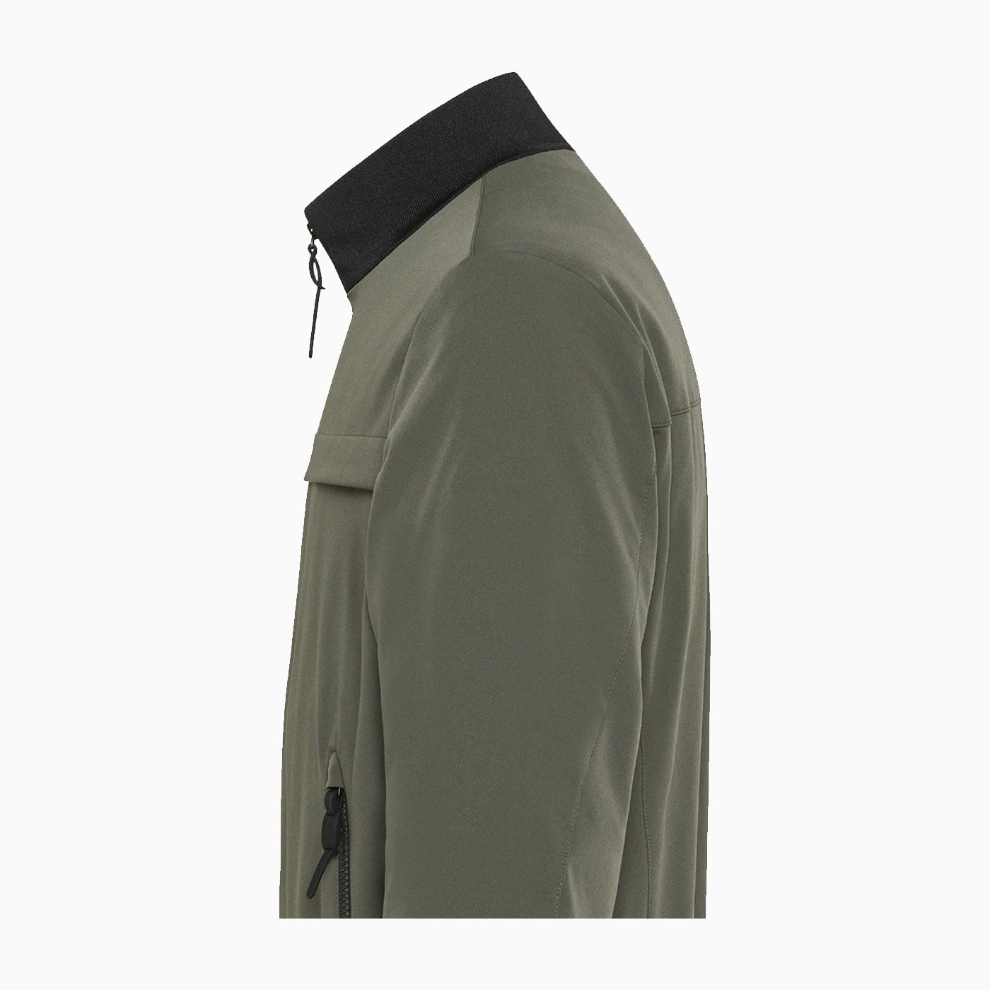 SMOOTH, SOFT-SHELL BOMBER JACKET - Image 2