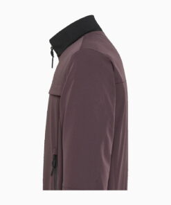 Alternative view of SMOOTH, SOFT-SHELL BOMBER JACKET