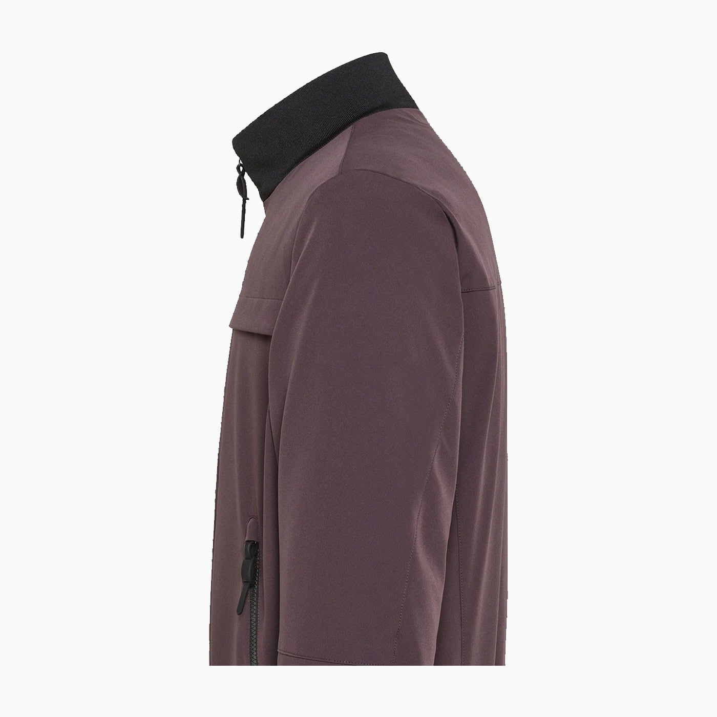 SMOOTH, SOFT-SHELL BOMBER JACKET - Image 2
