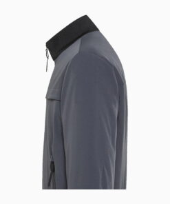 Alternative view of SMOOTH, SOFT-SHELL BOMBER JACKET