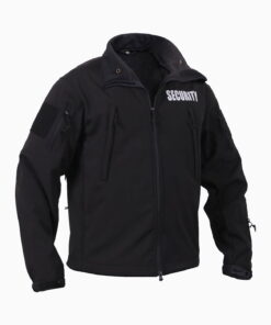 Spec Ops Soft Shell Security Jacket BLACK