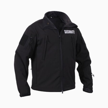 Spec Ops Soft Shell Security Jacket BLACK