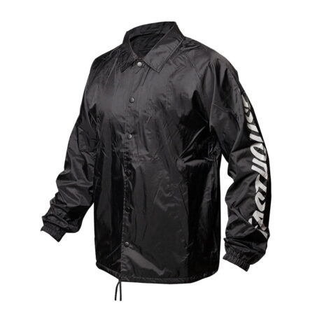 Team Collared Coach Jacket - Black