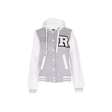 Varsity Letterman Hooded Jacket