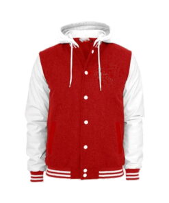 Varsity Letterman Jacket Hooded 8 Varsity Letterman Jacket Hooded 7