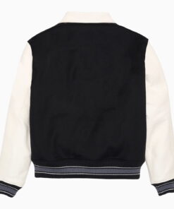Alternative view of WOOL-LEATHER VARSITY JACKET