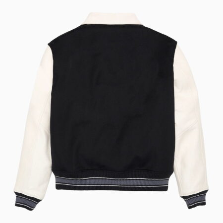 Alternative view of WOOL-LEATHER VARSITY JACKET