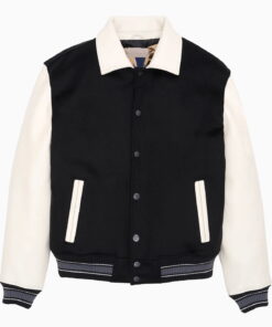 WOOL-LEATHER VARSITY JACKET