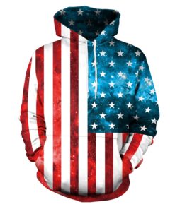 American Flag Hoodies
