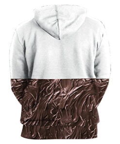 Split Colour design Hoodies